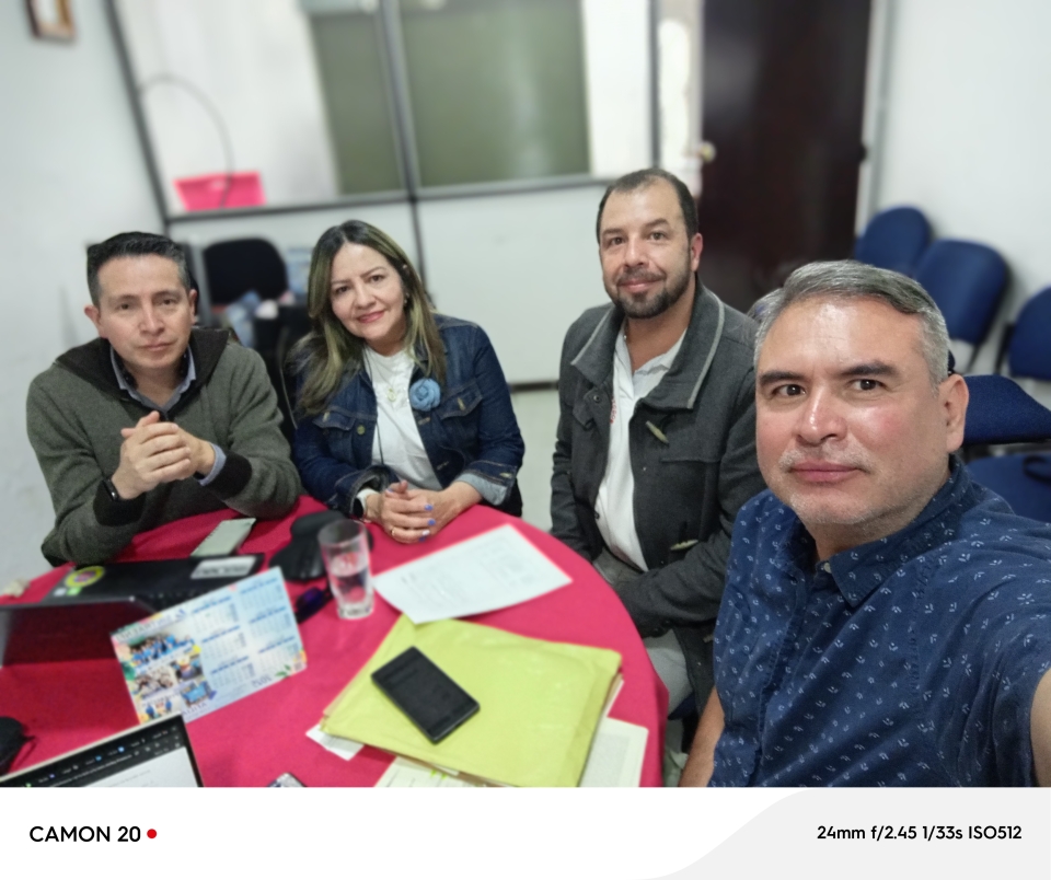 Reunión con parte de lxs compañerxs del Comité Ejecutivo de Seccional CTC Bogotá y Cundinamarca.